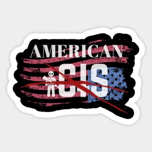 No American iCIS Sticker